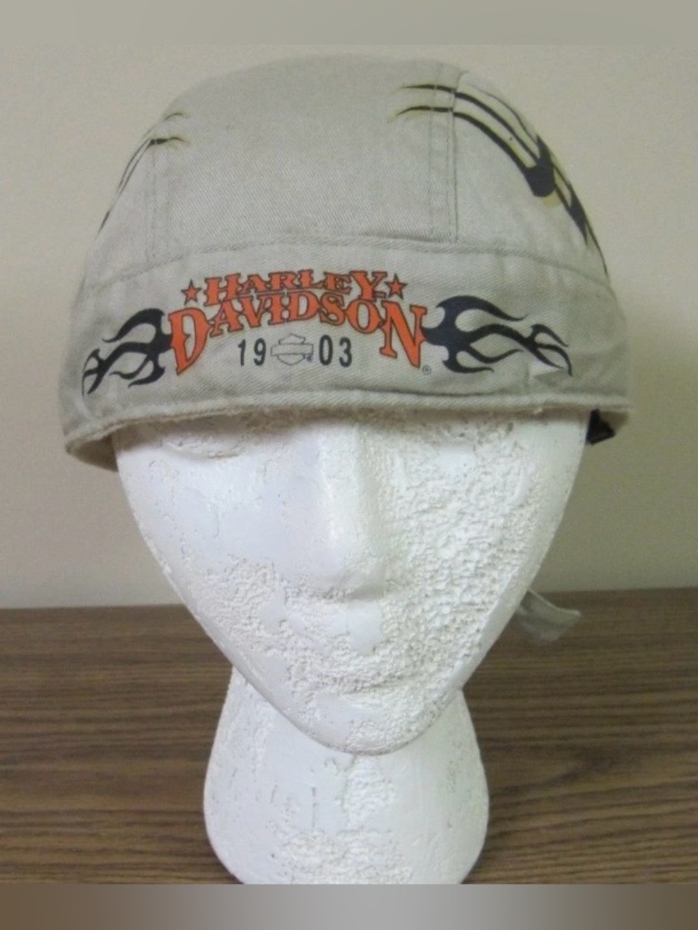 HARLEY DAVIDSON SKULL CAP BANDANA
